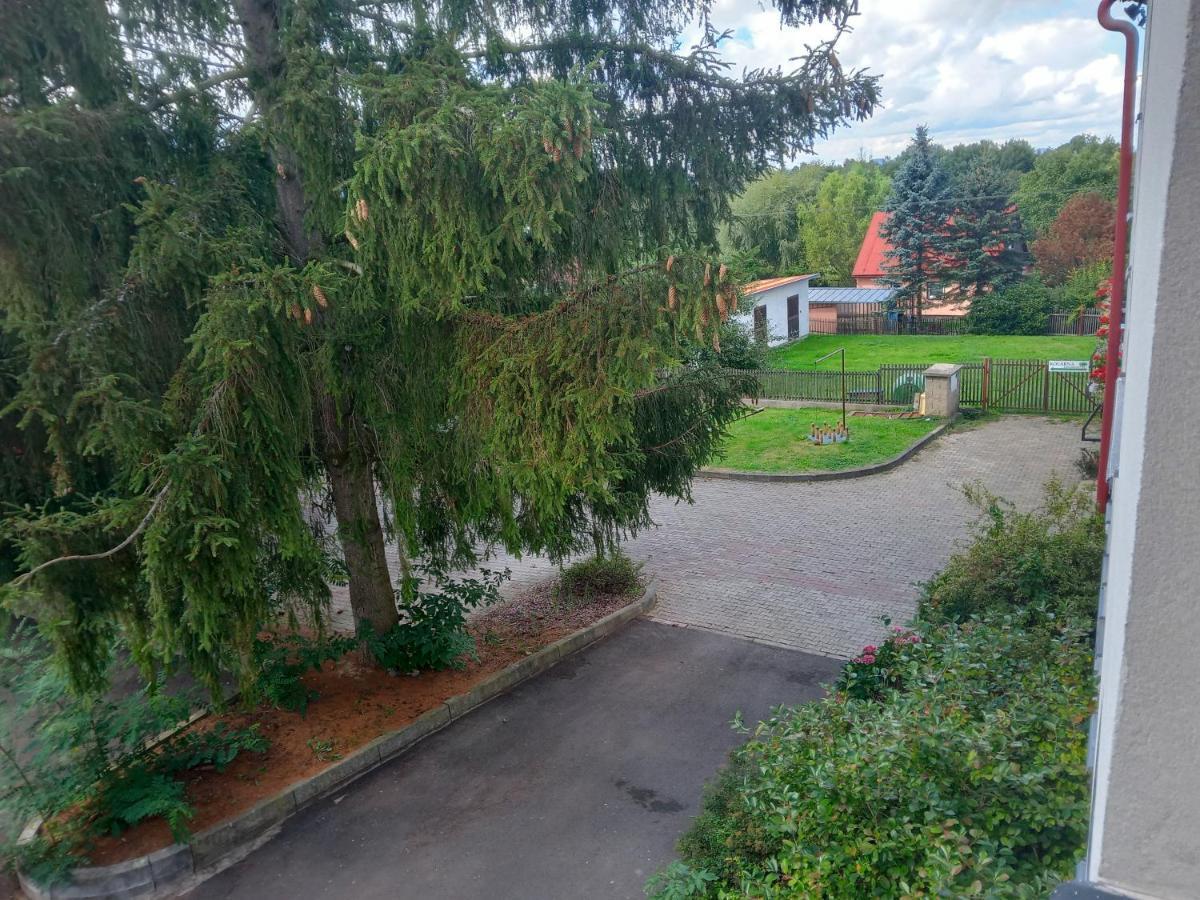 Hotel U Zeleneho Stromu - Zum Gruenen Baum Hřensko Exterior foto